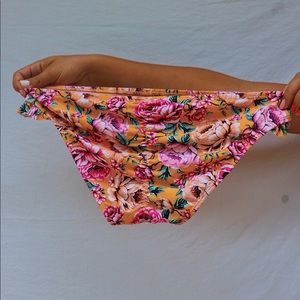floral bikini bottom